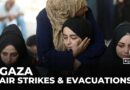 Northern Gaza residents flee homes amid heavy Israeli airstrikes