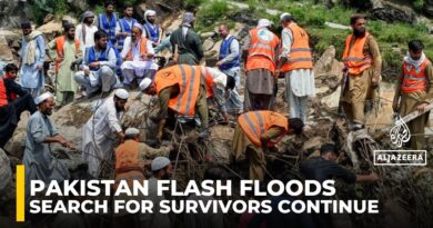 Northern Pakistan flooding: Search for survivors continues as death toll rises