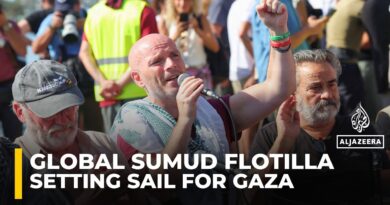 ‘Not just symbolic, flotilla to Gaza aims to break Israel’s illegal siege’: Tadhg Hickey