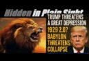 NOW, SHOULD WE BE EXPECTING A 29′ STYLE STOCK MARKET CRASH AND ANOTHER GREAT DEPRESSION? Mannarino