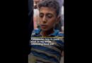 Palestinian boy in Gaza shot in leg while retrieving food aid | AJ #shorts