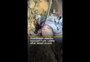 Palestinian woman rescued from rubble after Israeli strike | AJ #shorts