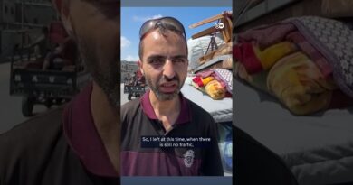 Palestinians flee Gaza City | DW News