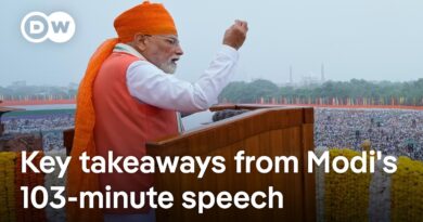 PM Modi addresses the Nation in lengthy speech as India celebrates Independence Day | DW News