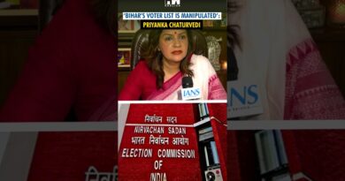 Priyanka Chaturvedi claims that Bihar’s voter list is manipulated and directed version of BJP