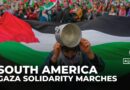 Protesters in Chile and Argentina demand end to Israel’s war on Gaza