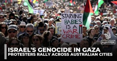 Protesters rally across Australian cities to demand end to Gaza genocide
