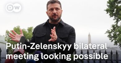 Putin-Zelenskyy meeting preparation has started, says Trump | DW News
