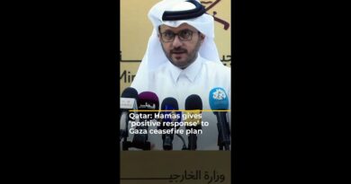 Qatar: Hamas gives ‘positive response’ to Gaza ceasefire plan | #ajshorts