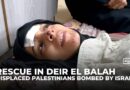 Rescued Palestinian woman recounts horror of being buried under rubble after Israeli Gaza bombing
