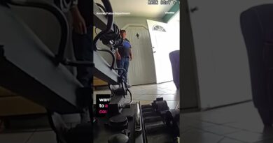 Robocop helps Louisiana police arrest a man connected to a murder
