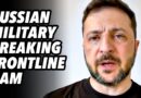 Russian military breaking frontline dam