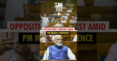 #Shorts | Chaotic scene as opposition MPs raised slogans of ‘Vote Chor’ in the presence of PM Modi