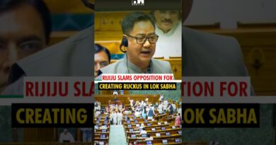 #Shorts | Kiren Rijiju slams Opposition MPs for disrupting Lok Sabha, harming House productivity