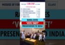 #Shorts | Rahul Gandhi presents ‘vote theft’ evidence to INDIA bloc leaders at dinner meet | PM Modi
