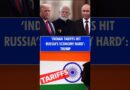 #Shorts| Trump again indirectly hits India; says US tariffs on it dealt big blow to Russia’s economy