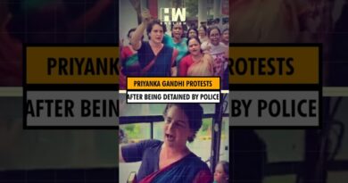 #Shorts | WATCH | Priyanka Gandhi protests over ‘vote theft’ after being detained by the police