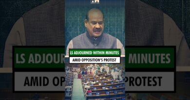 #Shorts | WATCH: Ruckus in Lok Sabha amid shouting and sloganeering by the Opposition MPs | PM Modi