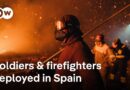 Spanish authorities continue to battle huge ongoing wildfires | DW News