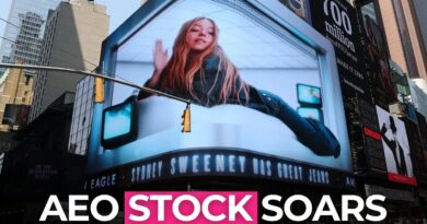 Sydney Sweeney Ad Launch Fuels AEO’s Biggest Stock Surge Since 2000