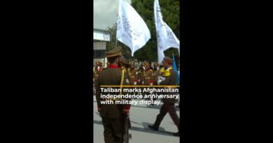 Taliban marks Afghanistan independence anniversary with military display