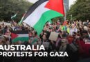 Tens of thousands of people march across Sydney to demand an end to Israel’s war on Gaza