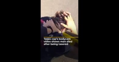 Texas cop’s bodycam video shows man died after being tasered | AJ #shorts