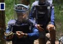 Thai army displays landmines it says Cambodia planted