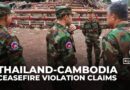 Thailand denies ceasefire violation claims by Cambodia ahead of key talks