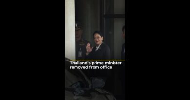 Thailand’s prime minister removed from office | AJ #shorts