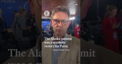 The Alaska summit was a symbolic victory for Putin