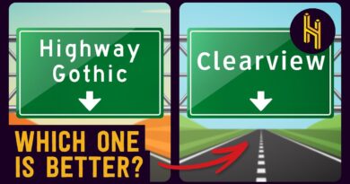 The Decades-Long Fight Over The Font on Highway Signs