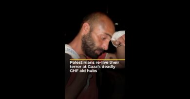 These Palestinians survived a visit to the GHF’s deadly aid sites | AJ #shorts