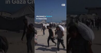 Thousands flee famine-stricken Gaza City | DW News