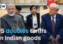 Today the US doubled its tariffs on India over the ongoing purchases of Russian oil | DW News