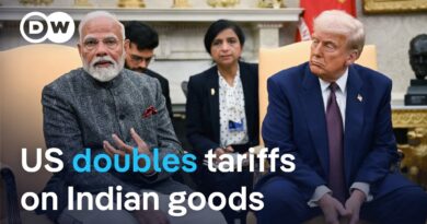 Today the US doubled its tariffs on India over the ongoing purchases of Russian oil | DW News