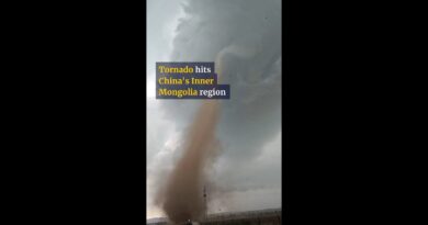 Tornado touches down near geopark in China’s Inner Mongolia region