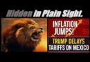 TRUMP DELAYS TARIFFS ON MEXICO. COPPER CRATERS AS TRUMP EXEMPTS FROM TARIFFS. INFLATION RISES.