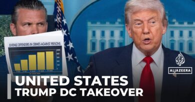 Trump deploys US National Guard in Washington, DC amid disputed crime data