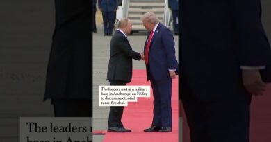 Trump Leaves With No Ukraine Deal After Meeting With Putin