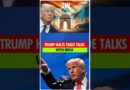 Trump: ‘No India trade talks until issue fixed’, after 50% tariffs over Russian oil purchases
