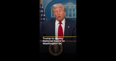 Trump to deploy National Guard to Washington DC | AJ #shorts