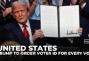 Trump to order voter ID for every vote, ‘no exceptions’