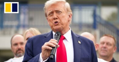 Trump visits police, troops in Washington amid crime crackdown