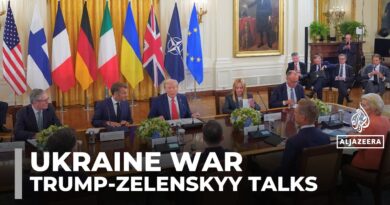 Trump, Zelenskyy, EU leaders split over Ukraine ceasefire at White House