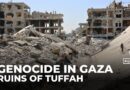 Tuffah neighbourhood in Gaza City lies in ruins after intensified Israeli bombardments