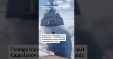 Two Chinese Ships Collide While Chasing Philippine Patrol Boat