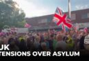 UK protests against asylum seekers: Demonstrations planned in several towns and cities