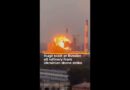Ukraine claims drone strike on oil refinery in Russia