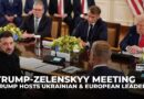 Ukraine peace talks: Trump sits down with European leaders at the White House